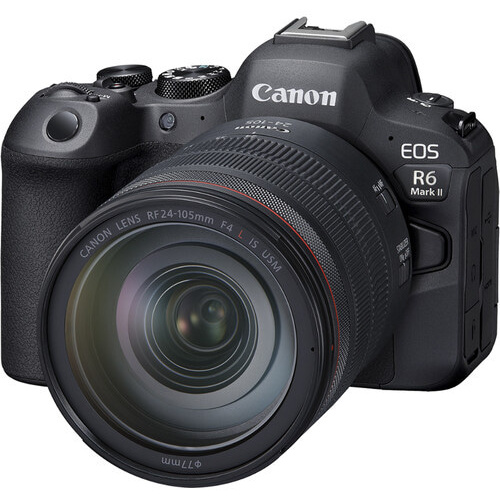 Canon EOS R6 Mark II Mirrorless Camera with RF 24-105mm f/4 Lens
