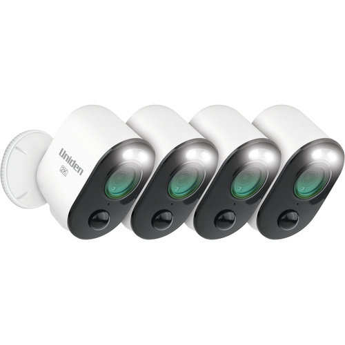 Uniden App Cam SOLO PRO 2K - Quad Pack