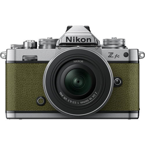 Nikon Z fc Mirrorless Digital Camera with Nikkor Z 16-50mm Lens (Olive Green)