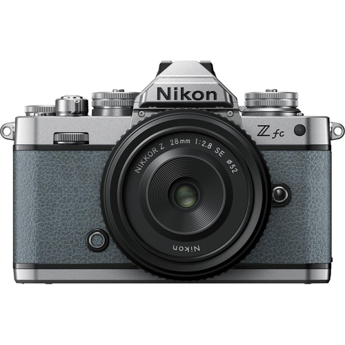 Nikon Z fc Mirrorless Digital Camera with Nikkor Z 28mm f/2.8 Lens (Chalk Blue)
