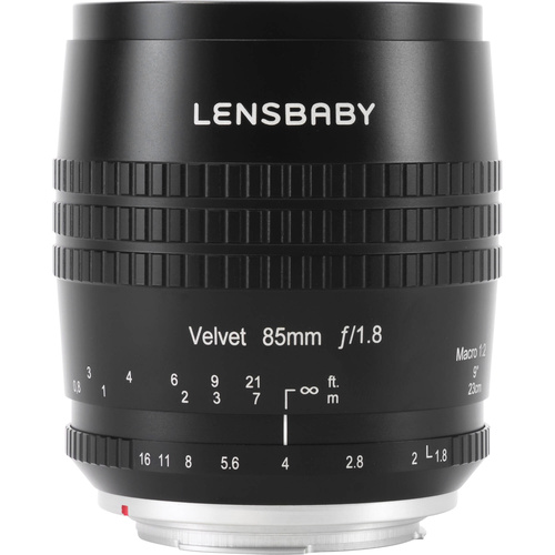 Lensbaby Velvet 85mm f/1.8 Lens for Nikon Z (Black)