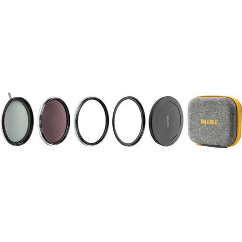 NiSi 72mm Swift VND Mist Kit 1-9 Stops (1-5-Stop VND, 4-Stop ND, Black Mist 1/4)