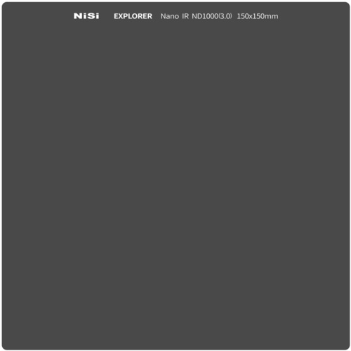 NiSi Explorer Collection 150 x 150mm ND1000 Nano IR 3.0 ND Filter (10-Stp)