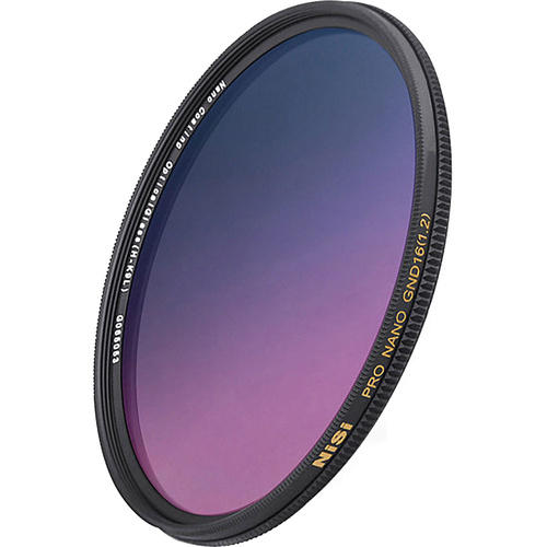 NiSi 77mm Nano Soft-Edge Graduated IRND 1.2 Filter (4-Stop)