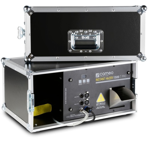 Cameo Instant Hazer 1500 T Pro Touring Hazer with Microprocessor Control + Road Case (6L)