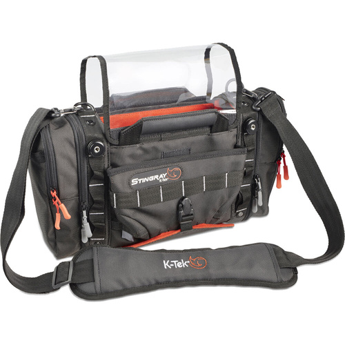 K-Tek Stingray Junior X Audio Mixer Recorder Bag (Orange Interior)