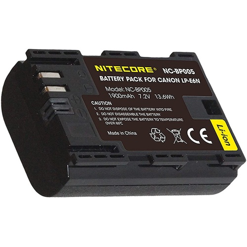 Nitecore NC-BP005 - Canon LPE6N Battery