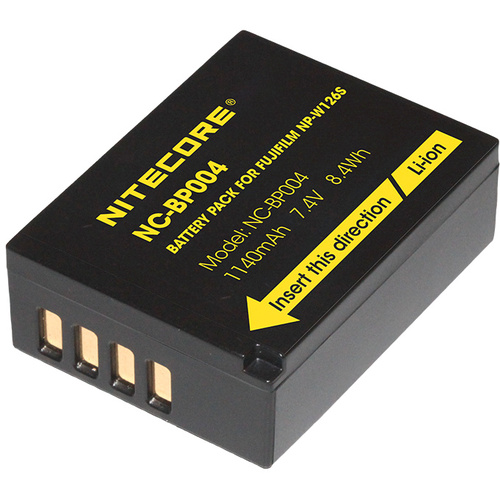 Nitecore NC-BP004 Battery Compatible Fujifilm NP-W126S
