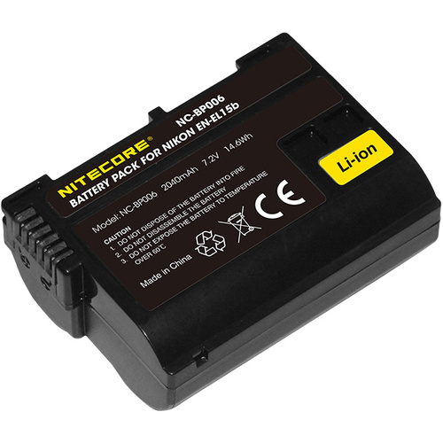 Nitecore NC-BP006 - Nikon EN-EL15b Battery