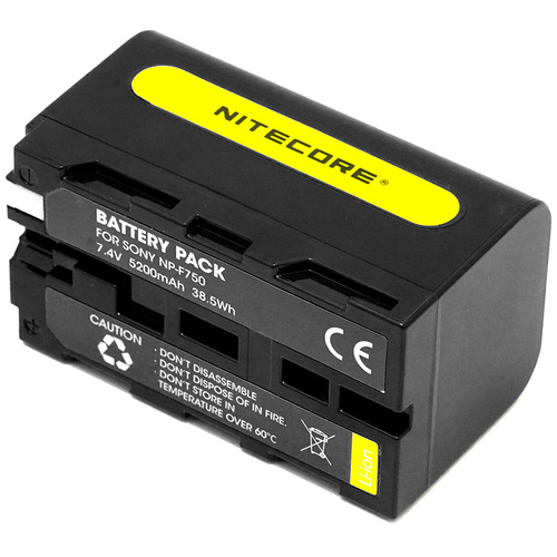 Nitecore NP-F750 - Sony NP-F750 Battery