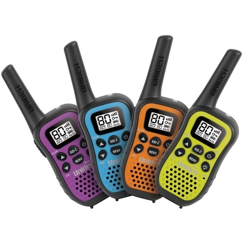 Uniden UH45-4 Handheld UHF Radio Quad Colour Pack