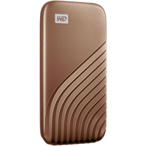 Western Digital My Passport SSD USB 3.2 Gen 2 Type-C Portable SSD (1TB, Gold)