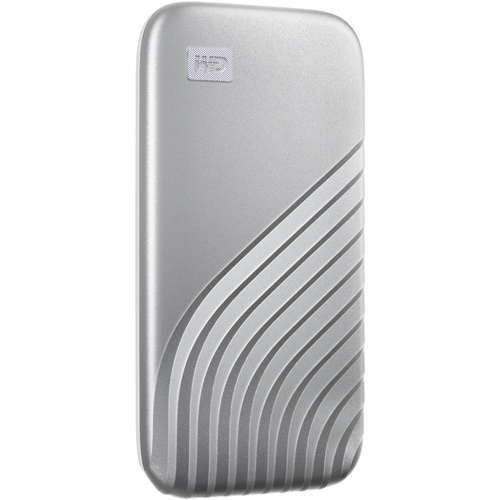 Western Digital My Passport SSD USB 3.2 Gen 2 Type-C Portable SSD (1TB, Silver)