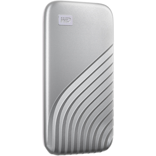 Western Digital My Passport SSD USB 3.2 Gen 2 Type-C Portable SSD (2TB, Silver)