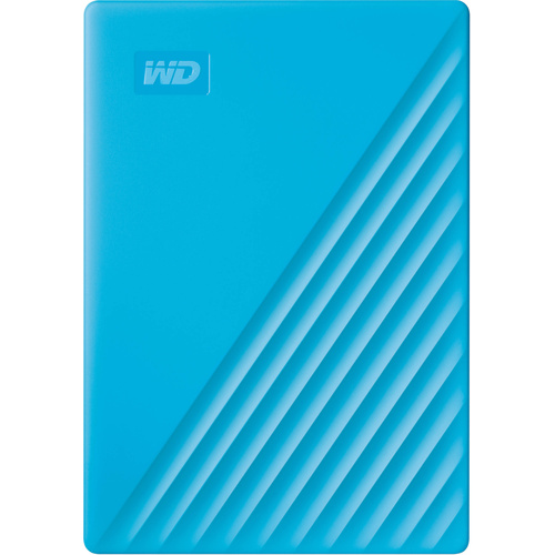 Western Digital My Passport USB 3.2 Gen 1 External Hard Drive (4TB, Sky)