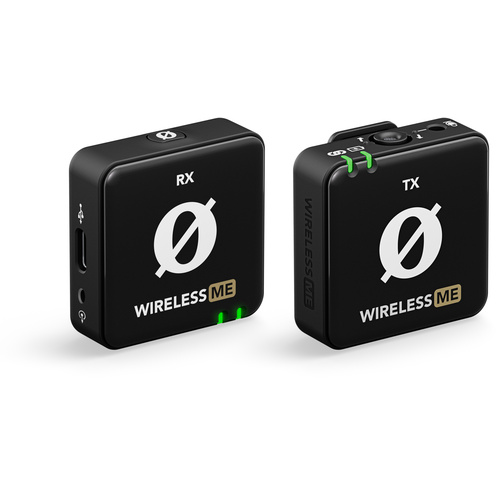 Rode Wireless ME Single 1-Channel Ultra-Compact 2.4GHz Microphone Audio System (TX/RX)
