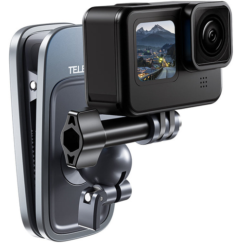 TELESIN Upgraded Magnetic Universal Backpack Clip for GoPro