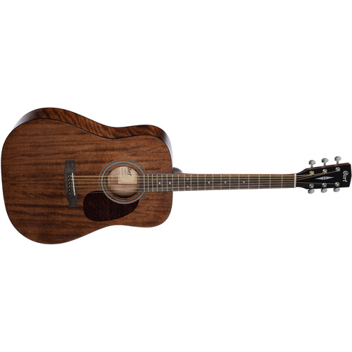 Cort Earth 60 Acoustic Guitar with Bag (Mahogany Open Pore)