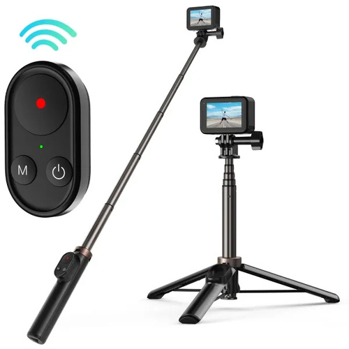 TELESIN Bluetooth Remote Control Selfie Stick (.6m)