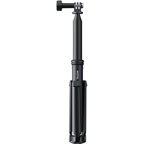 TELESIN Extendable Aluminium Selfie Stick with Tripod and Phone Clip (0.9m)