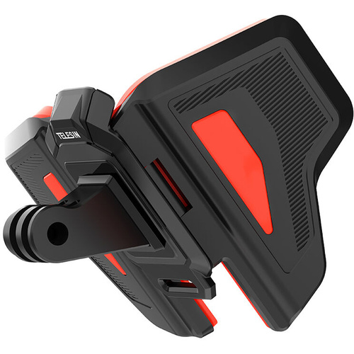 TELESIN Motorcycle Helmet Chin Mount for Action Cameras