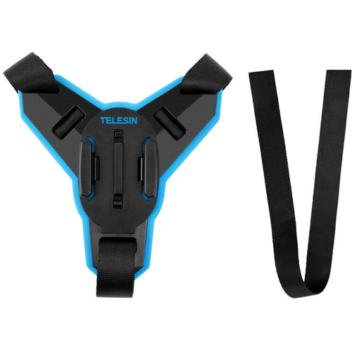 TELESIN GP-HBM-MT7 Motorcycle Helmet Chin Strap Mount for GoPro Cameras