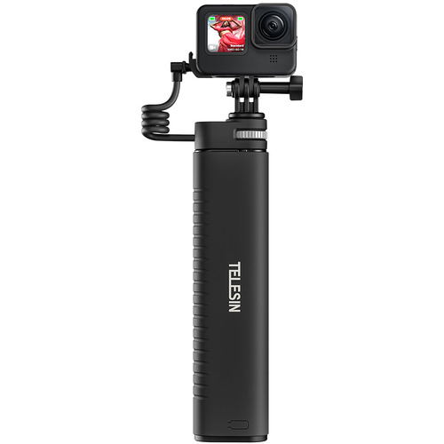 TELESIN Rechargeable Selfie Stick for Action Cameras & Smartphones (0.9m)