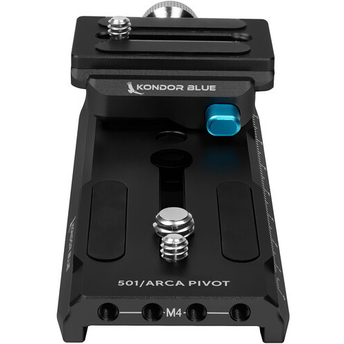 Kondor Blue 501/Arca-Type Pivot Camera Plate for Ronin Gimbals (Raven Black)