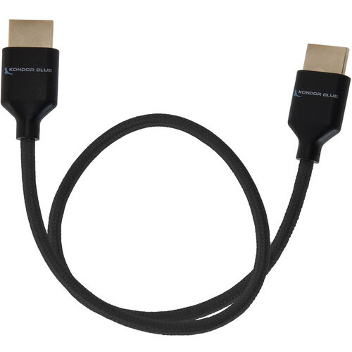 Kondor Blue Ultra High-Speed HDMI Cable Black, 43cm (17")