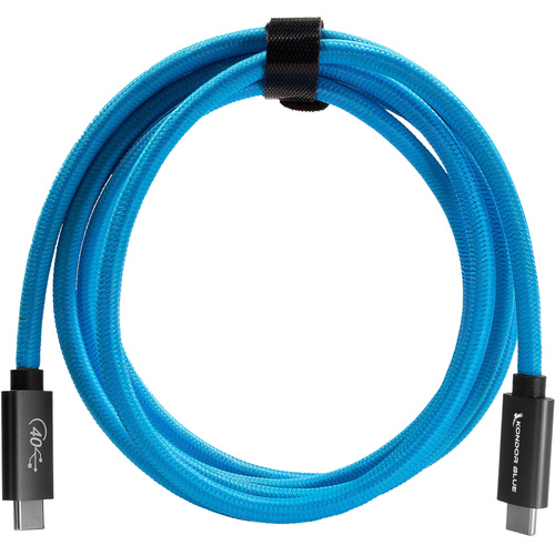 Kondor Blue Thunderbolt 4 USB-C Cable (1.8m)