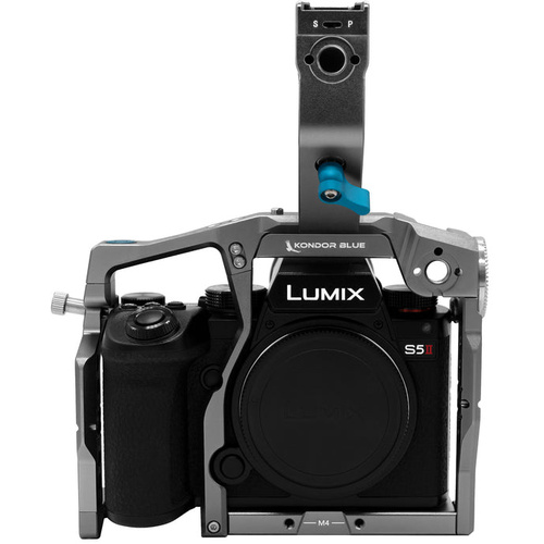 Kondor Blue Panasonic Lumix S5II/X CAGE with Top Handle (Space Grey)