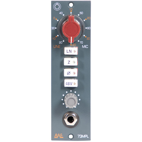 BAE 1073MPL 500 Series Microphone Preamp