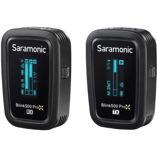 Saramonic Blink 500 ProX B1 Wireless Omni Lavalier Microphone System (Black, 2.4 GHz)