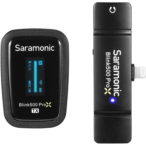 Saramonic Blink500 ProX B3 2.4G Dual Channel Wireless Microphone System (1TX, Lightning)