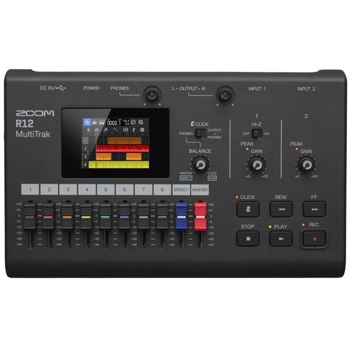 Zoom R12 MultiTrak 8-track Recorder
