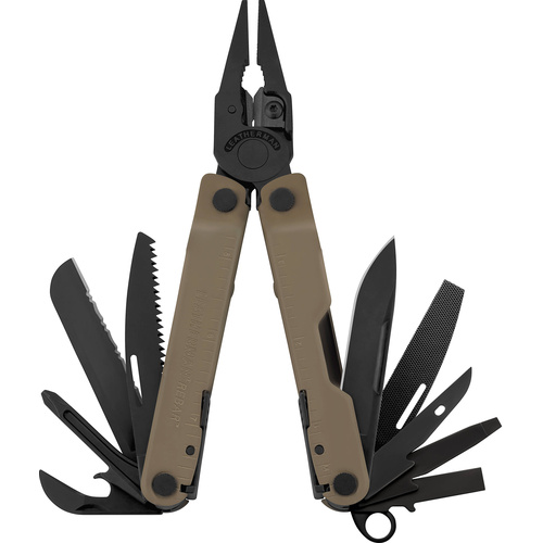 Leatherman Rebar Multi-Tool with Black Nylon Sheath (Coyote Tan)