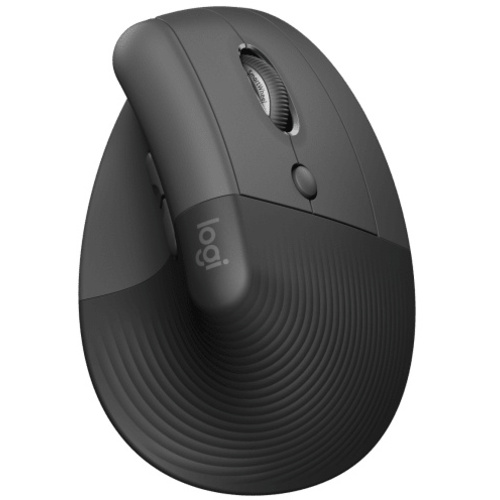 Logitech Lift Vertical Ergonomic Mouse (Graphite)