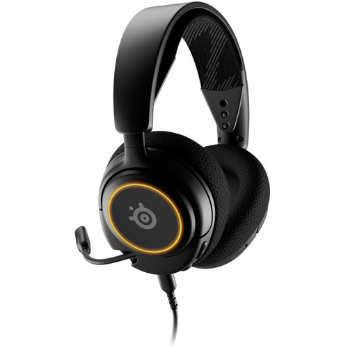 Steelseries Arctis Nova 3 Multi-System RGB Gaming Headset (Black)