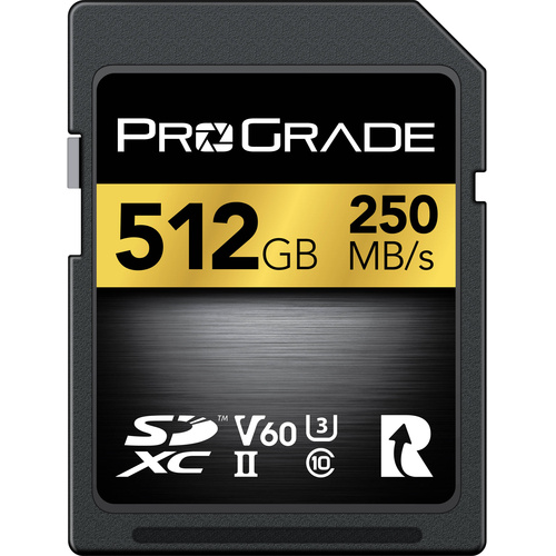 ProGrade Digital 512GB UHS-II SDXC Memory Card
