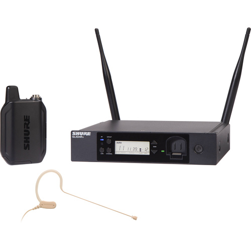 Shure GLXD14R+ Dual-Band Wireless Earset Rack System