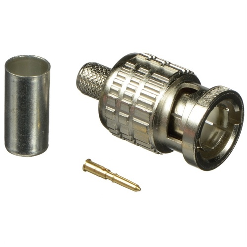 Canare BCP-A4 75-Ohm BNC Crimp Plug for LV-61S Cable (Straight Type)