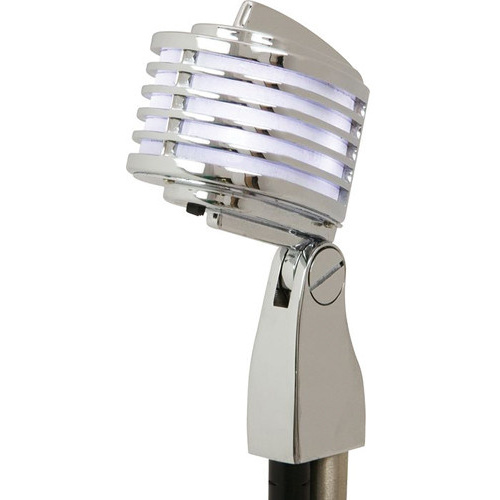 Heil Sound The Fin Dynamic Chrome Vocal Microphone (White LEDs)
