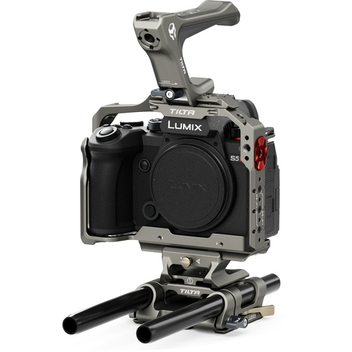 Tilta Camera Cage for Panasonic S5 II/IIX Basic Kit (Titanium Grey)