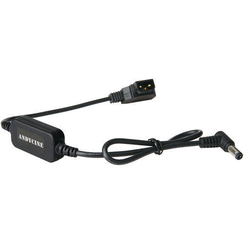 ANDYCINE D-Tap to 2-Pin DC Power Cable with Intelligent Circuit Protection (50cm)