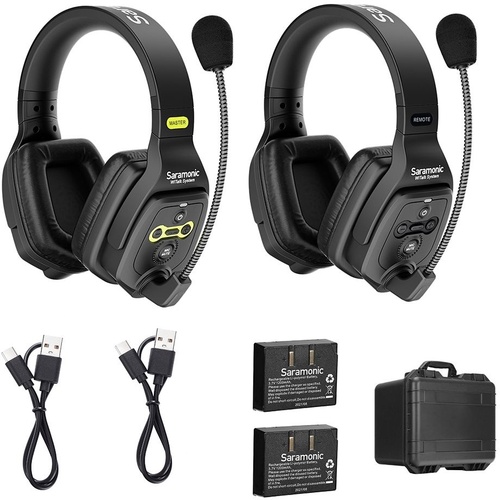 Saramonic WiTalk WT2D Full-Duplex Wireless Headset Intercom System