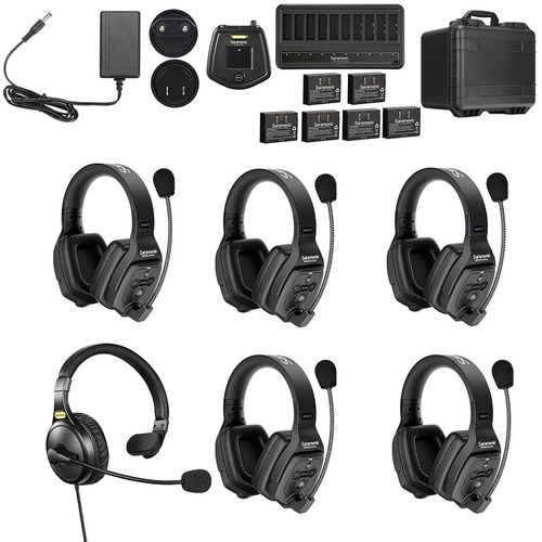 Saramonic WiTalk WT6D Full-Duplex Wireless Headset Intercom System