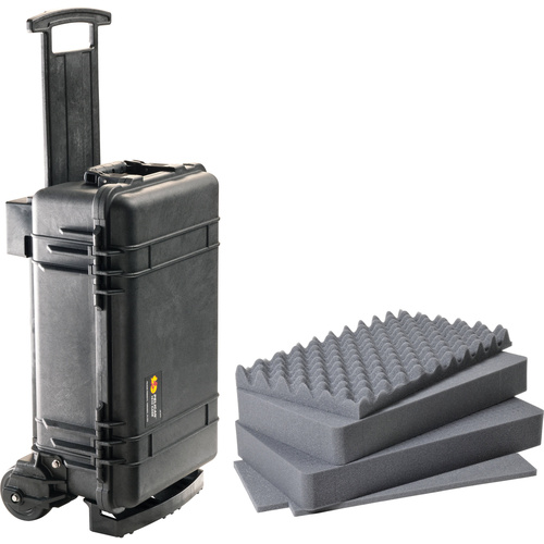 Pelican 1510 Carry on Case with Mobility Kit (Black)