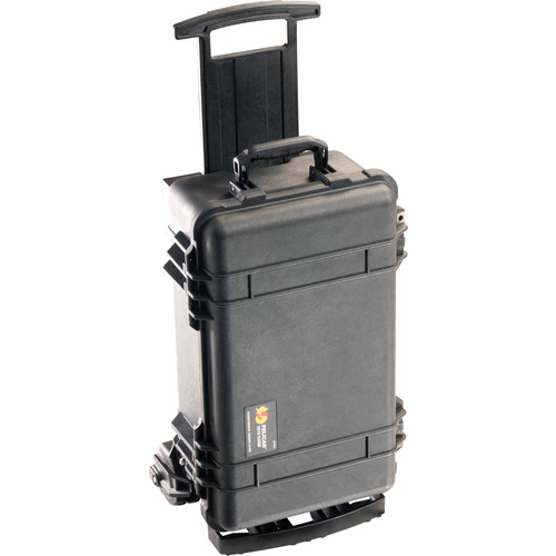 Pelican 1510 Carry on Case with Mobility Kit without Foam (Black)