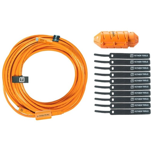 Tether Tools Tetherboost Pro USB-C to Right Angle USB-3.0 Micro B Cable Kit (9.4m)
