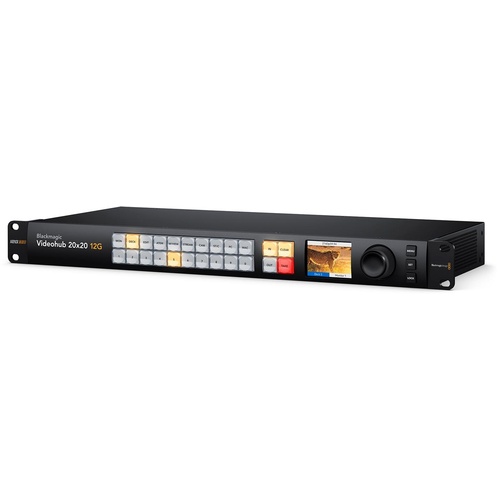 Blackmagic Design Videohub 20x20 12G Zero-Latency Video Router